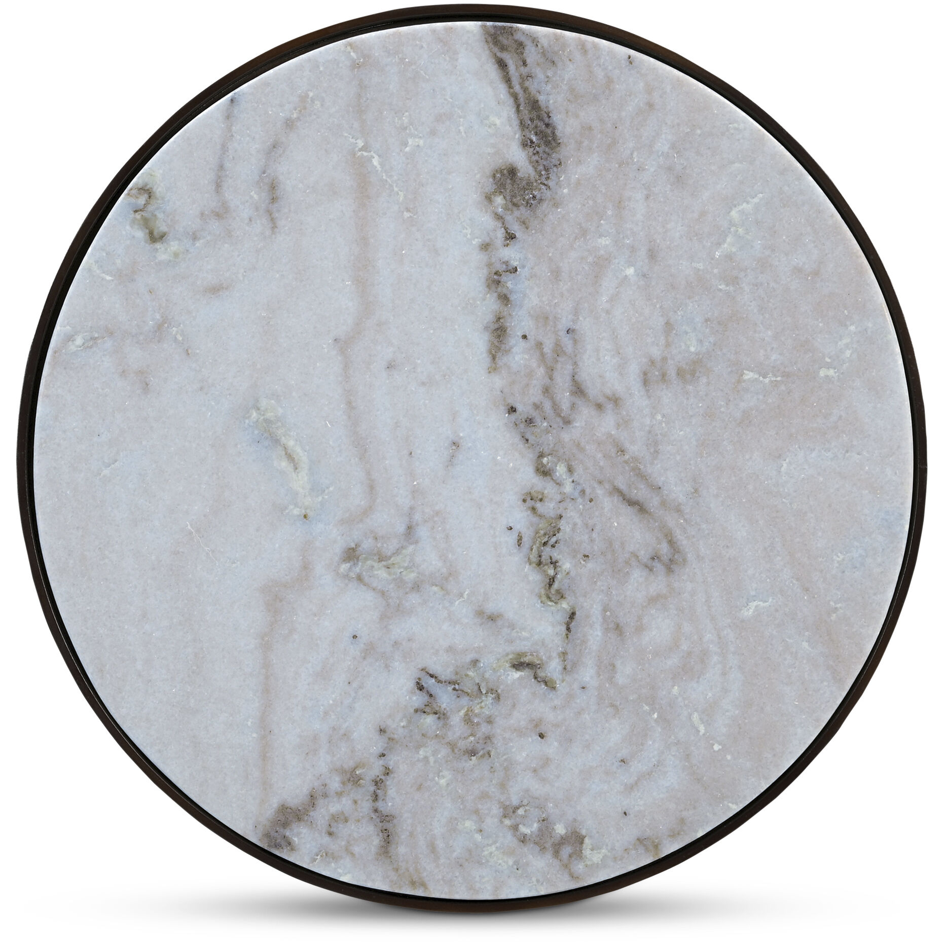 Holli Side Table in White